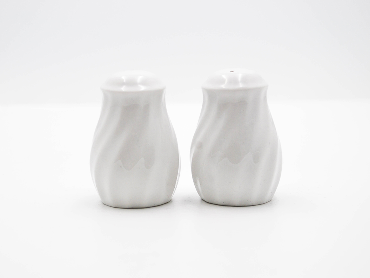 Imperial White Set of 2 Salt & Pepper